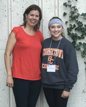 Dr. Livingston and Lauren Fazenbaker