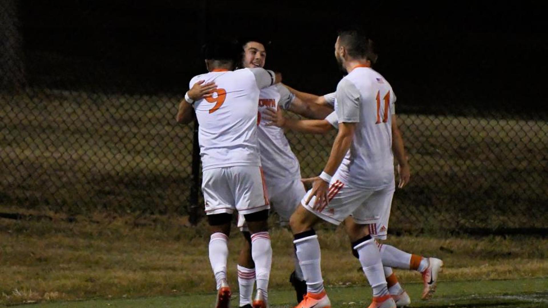 Soccer Players Celebrate