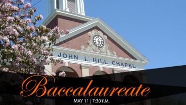 2018 Baccalaureate in John L. Hill Chapel