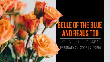 Annual Belle of the Blue and Beaus, Too Scholarship Pageant