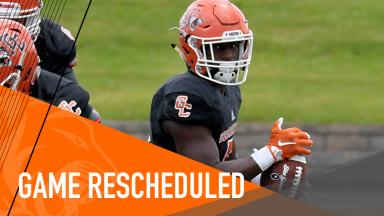 Football Game rescheduled