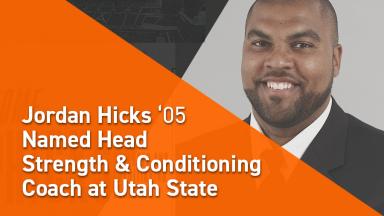 Jordan Hicks '05 named head strength and conditioning coach