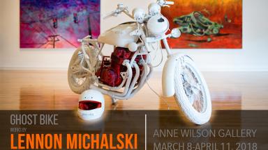 Lennon Michalski's Ghost Bike Exhibit Opens March 8