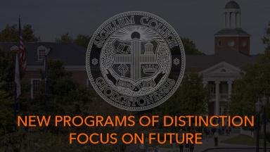 Additional Programs of Distinction Focus on Graduate School, Career
