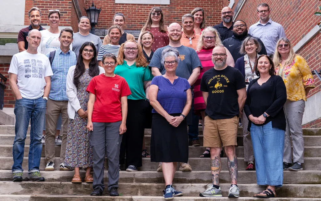 Group of faculty and staff after the Fall 2026 Character workshop lead by Dr. Shelly Johnson